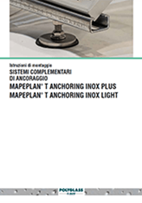 Manuale di istruzioni Mapeplan T Anchoring Inox